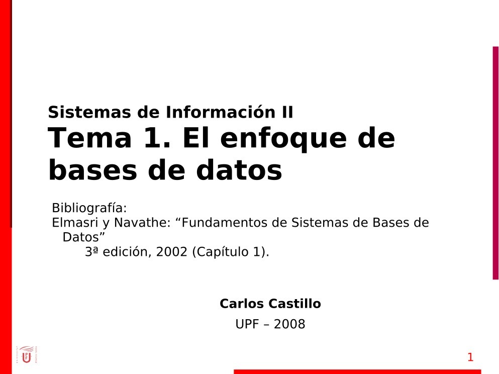 Imágen de pdf Tema 1. El enfoque de bases de datos