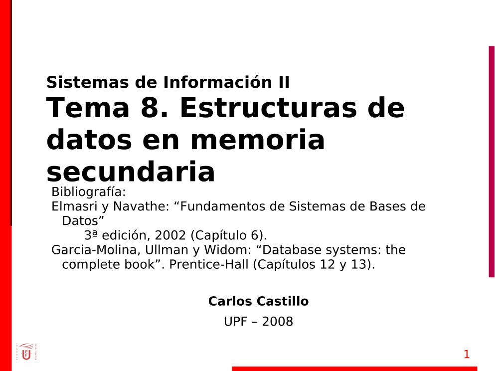 Imágen de pdf Tema 8. Estructuras de datos en memoria secundaria