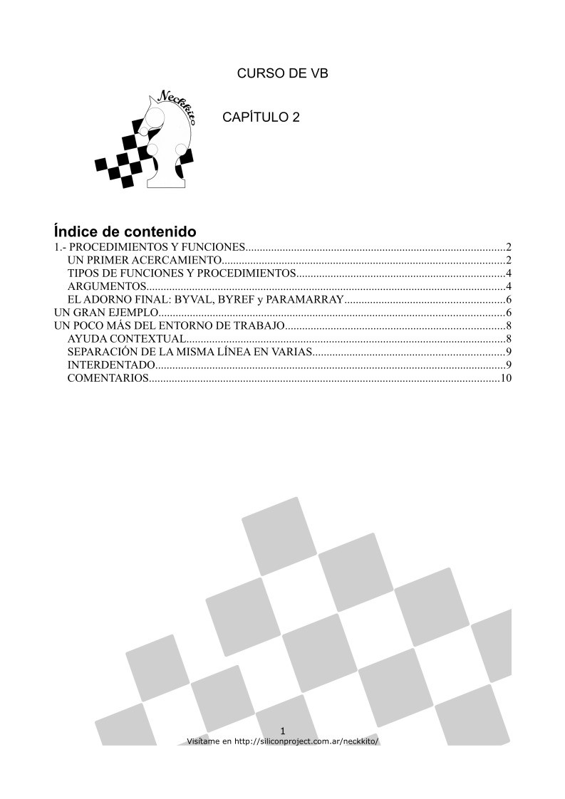 Imágen de pdf CursoVB - Capítulo 2