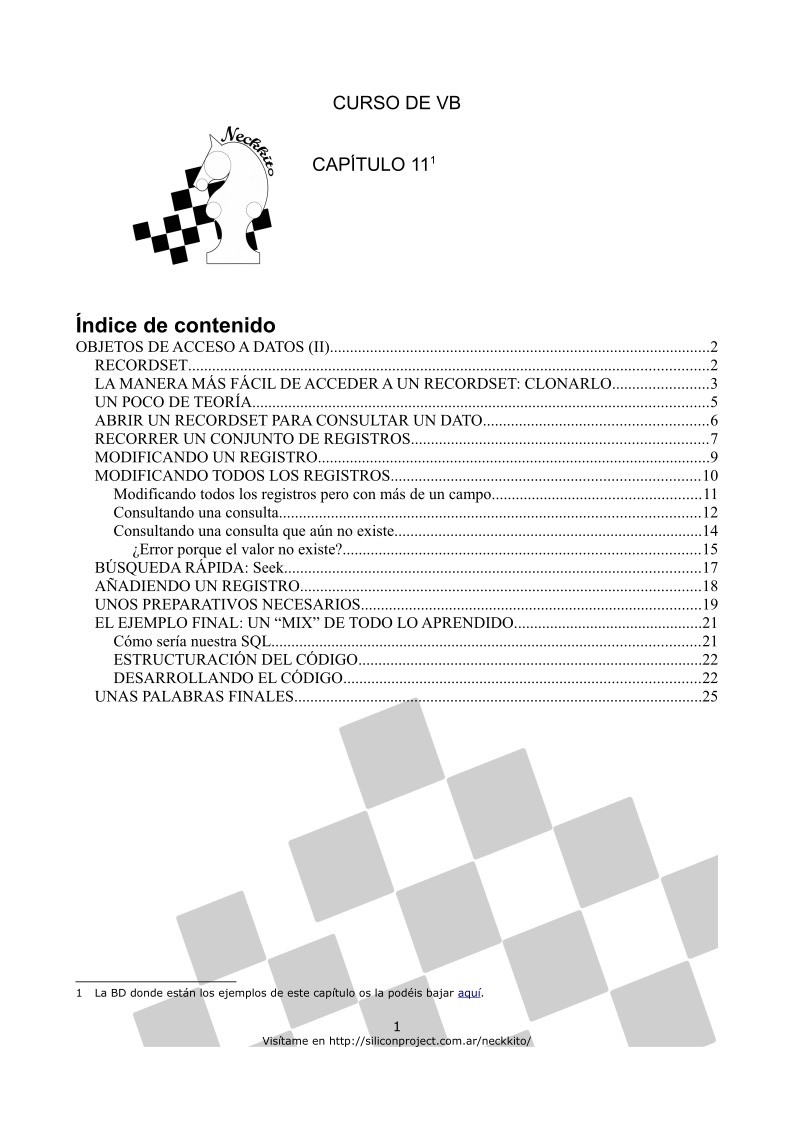 Imágen de pdf Curso de VB - Capítulo 11