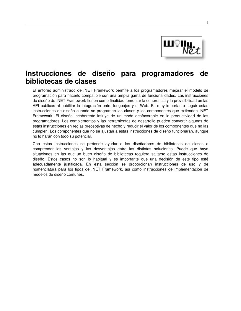 Imágen de pdf Instrucciones   de   diseño   para   programadores   de  bibliotecas de clases