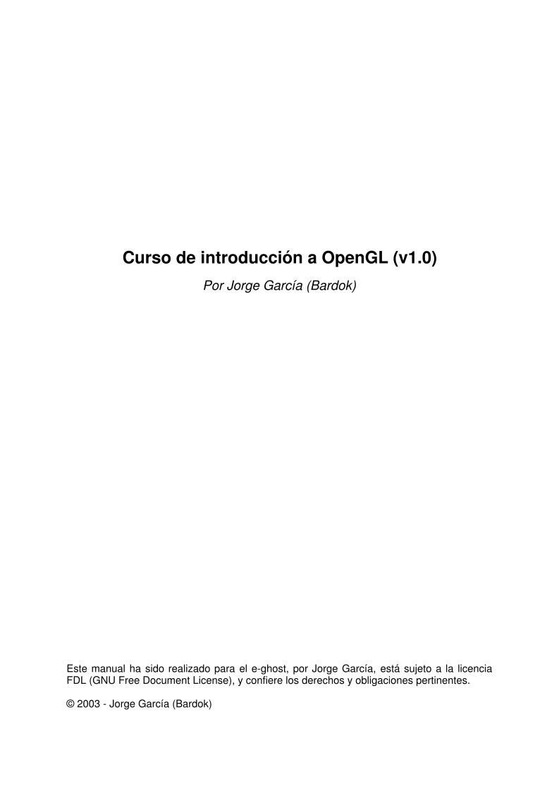 Imágen de pdf Curso de introducción a OpenGL (v1.0)