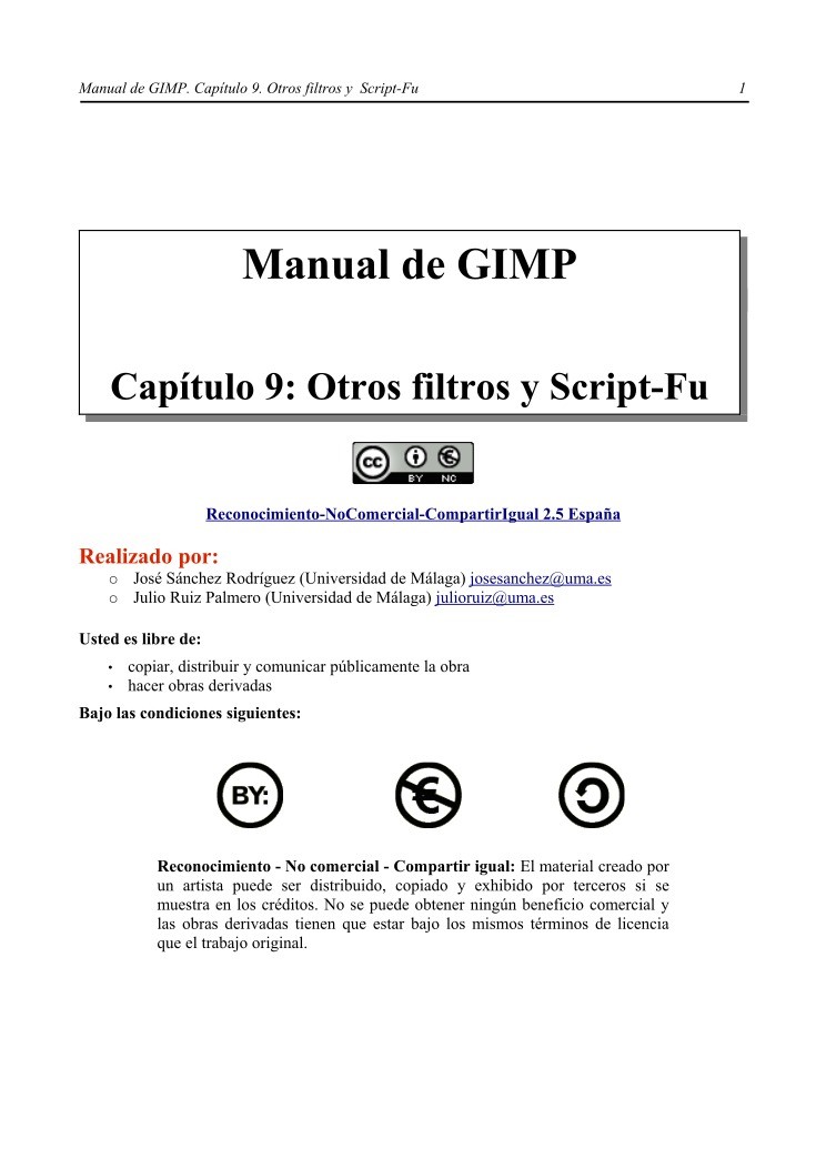 Imágen de pdf Manual de GIMP - Capítulo 9: Otros filtros y Script-Fu