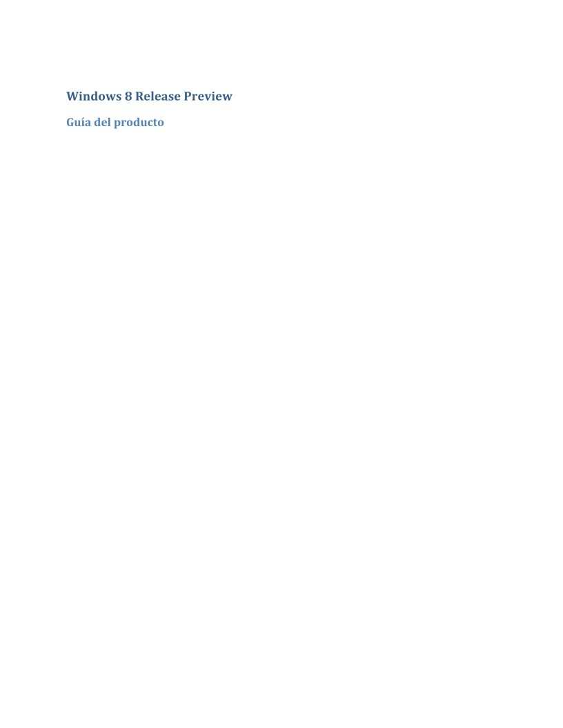 Imágen de pdf Windows8 ReleasePreview Guía del producto