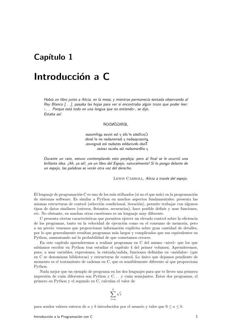 Imágen de pdf Introducción a la programación con C