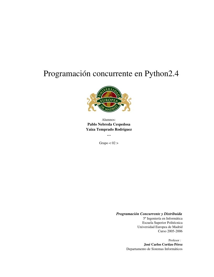 Imágen de pdf Programación concurrente en Python 2.4