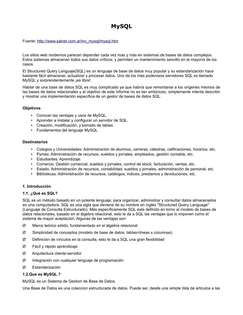 Imágen de pdf MySQL