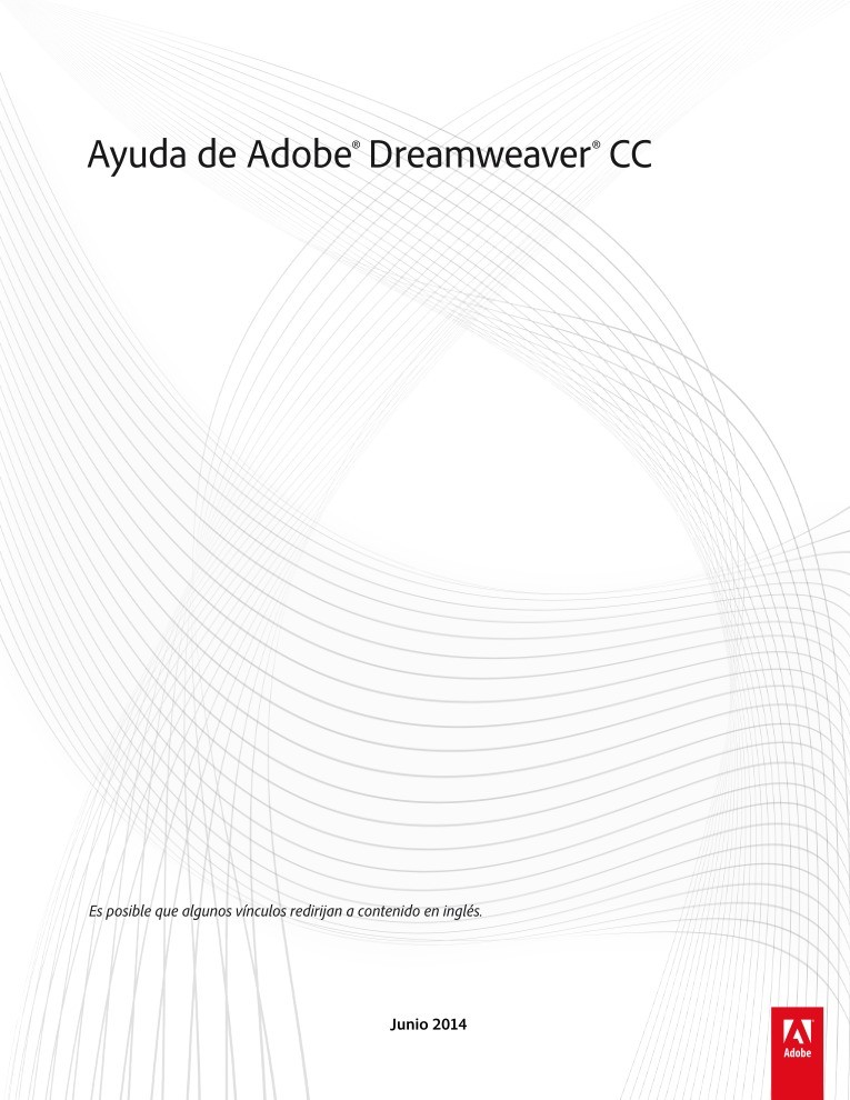 Imágen de pdf Ayuda de Adobe Dreamweaver CC
