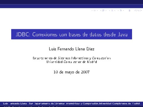 Imágen de pdf JDBC: Conexiones con bases de datos desde Java