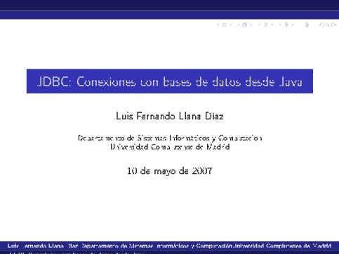Imágen de pdf JDBC: Conexiones con bases de datos desde Java
