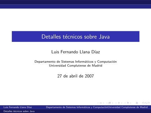 Imágen de pdf Detalles técnicos sobre Java