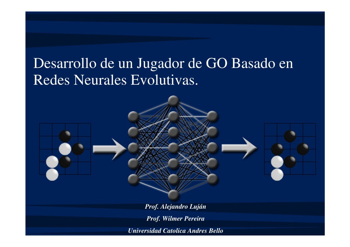 Imágen de pdf Desarrollo de un Jugador de GO Basado en Redes Neurales Evolutivas