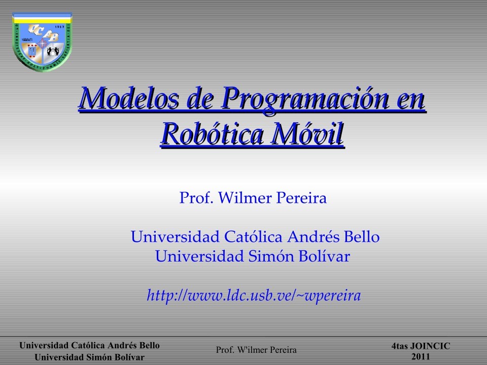 Imágen de pdf Modelos de Programación en Robótica Móvil