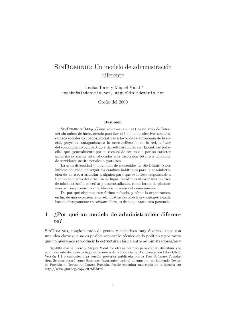 Imágen de pdf SinDominio: Un modelo de administración diferente