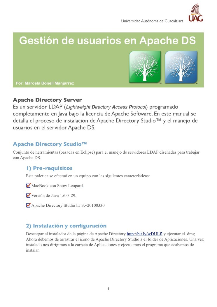 Imágen de pdf Gestión de usuarios en Apache DS
