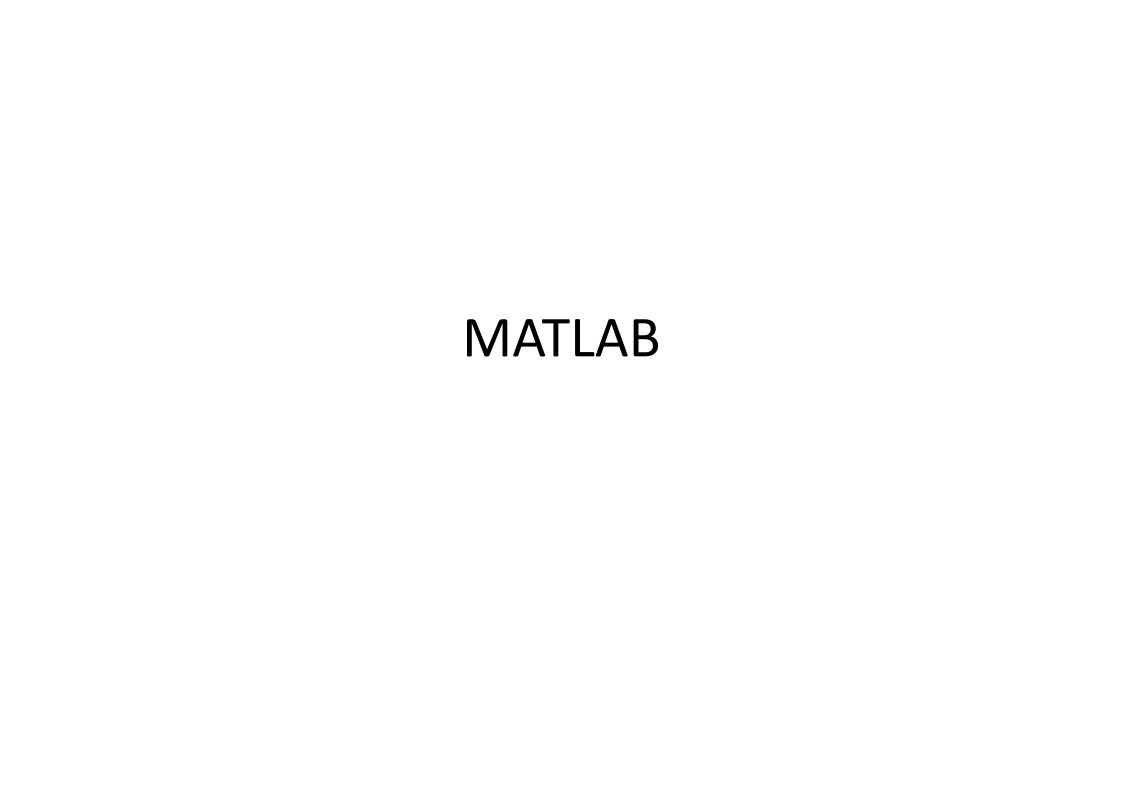 Imágen de pdf Introducción al MATLAB