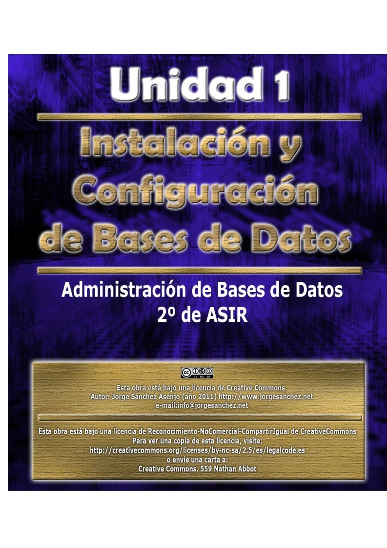 Imágen de pdf Instalación y Configuración de Bases de Datos - Unidad 1