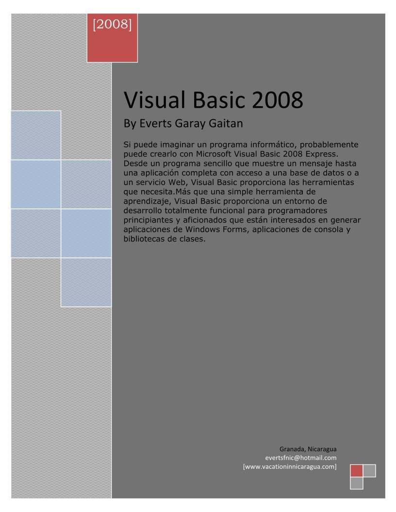Imágen de pdf Visual Basic 2008