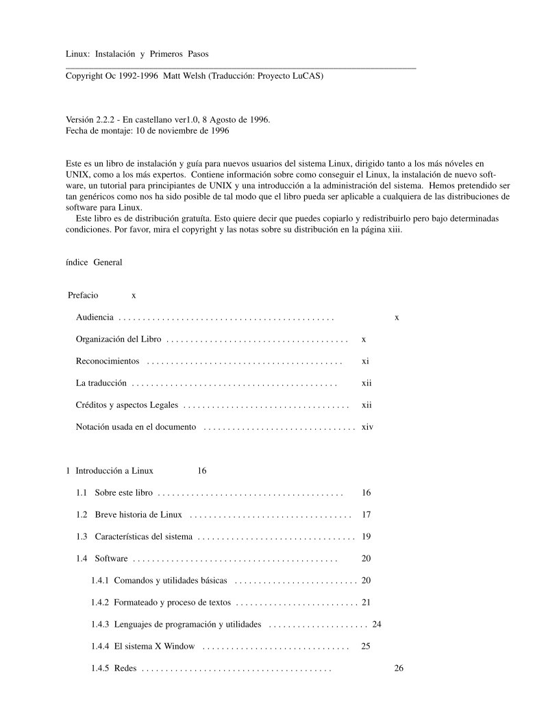 Imágen de pdf Linux: Instalación y Primeros Pasos