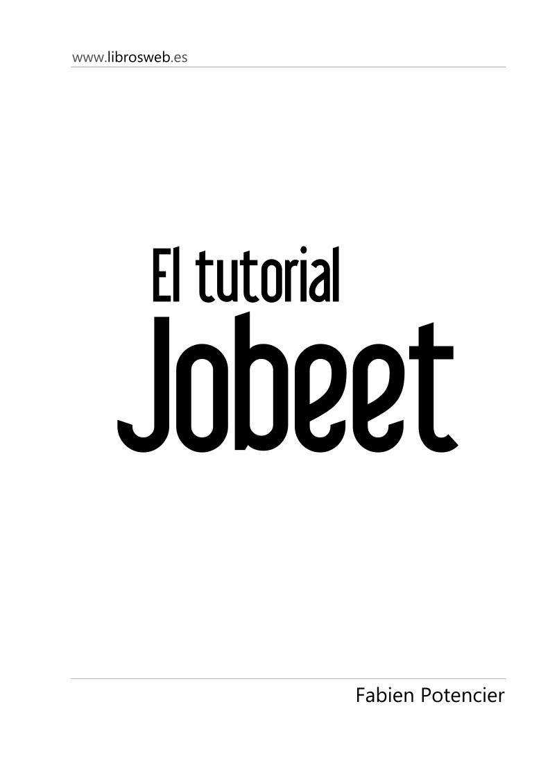 Imágen de pdf El tutorial Jobeet