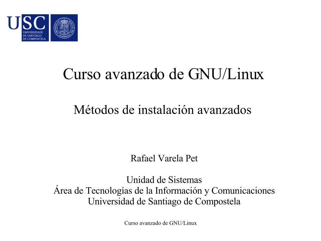 Imágen de pdf Curso avanzado de GNU/Linux