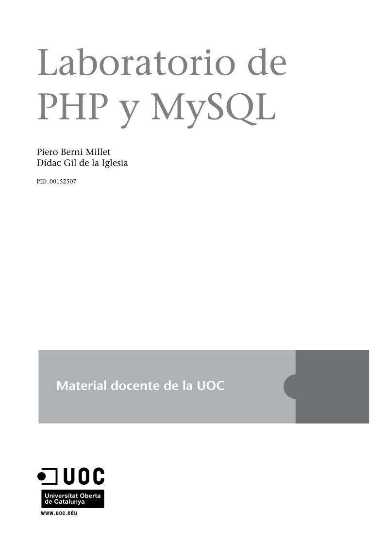 Imágen de pdf Laboratorio de PHP MySQL