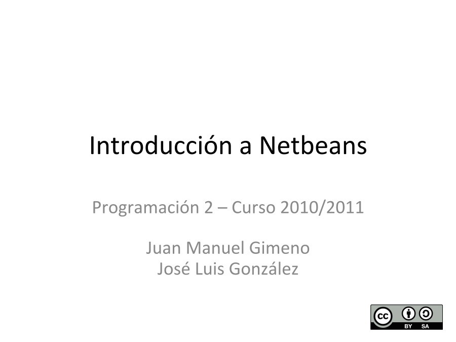 Imágen de pdf Introducción a Netbeans