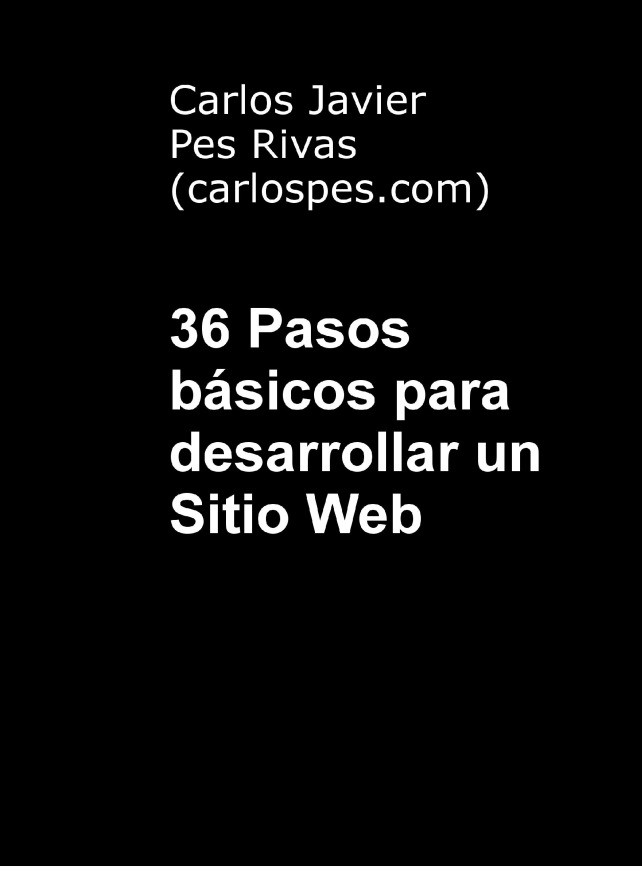 Imágen de pdf 36 Pasos básicos para desarrollar un Sitio Web