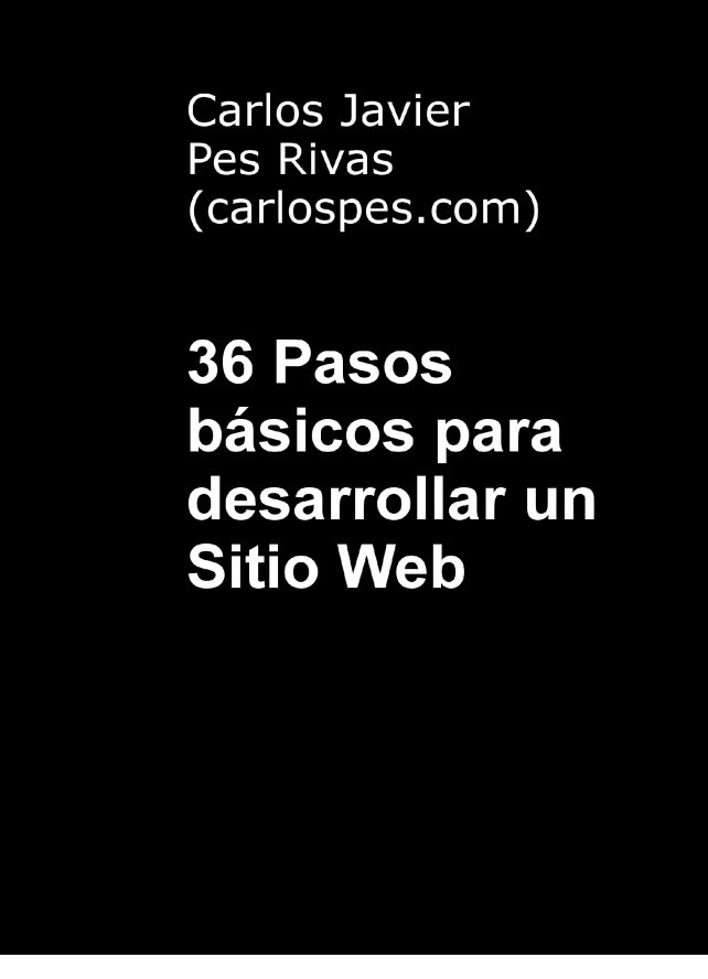 Imágen de pdf 36 Pasos básicos para desarrollar un Sitio Web