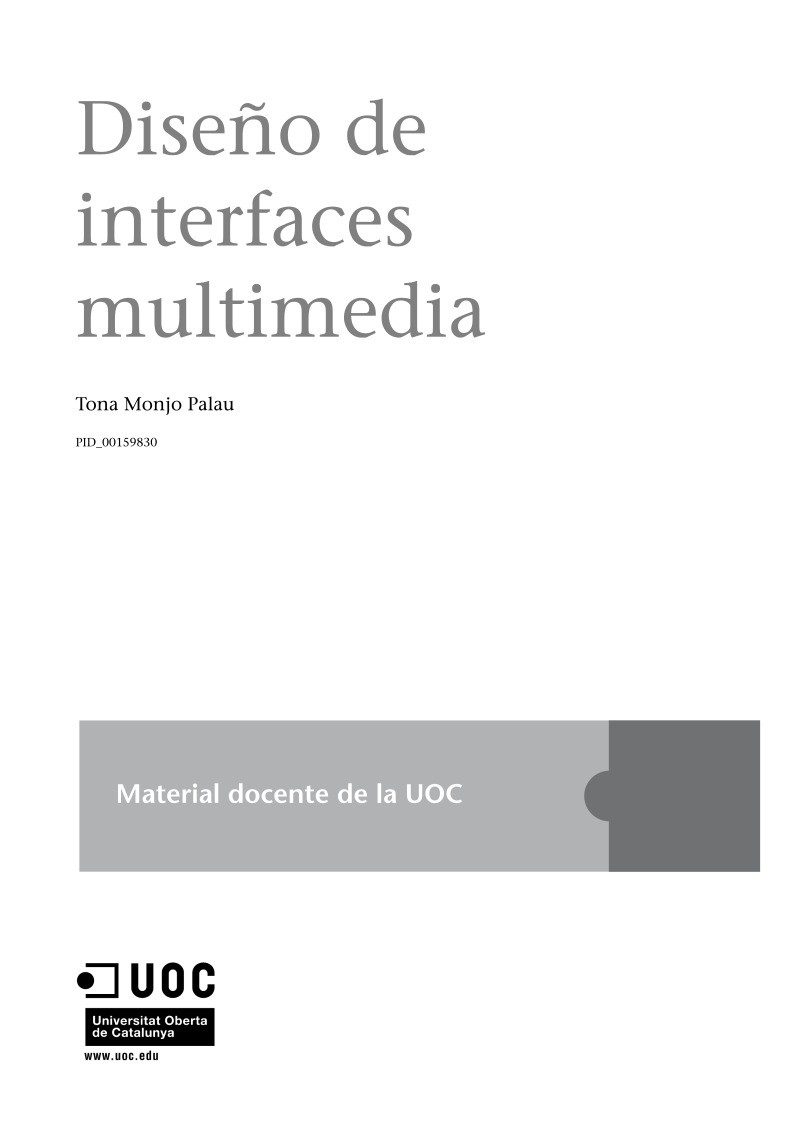 Imágen de pdf Diseño Interfaces Multimedia