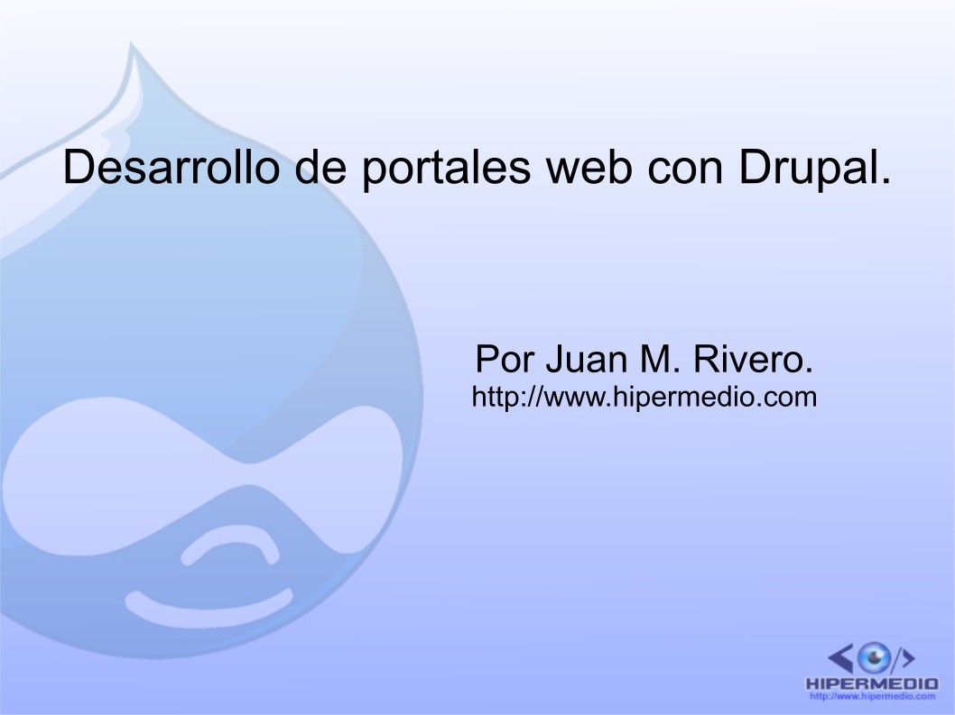 PDF de programación Desarrollo de portales web con Drupal