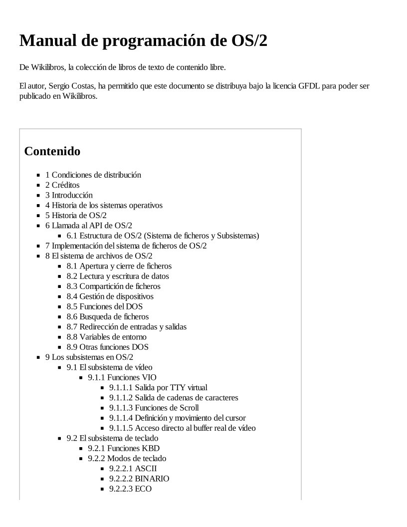Imágen de pdf Manual de programación de OS/2