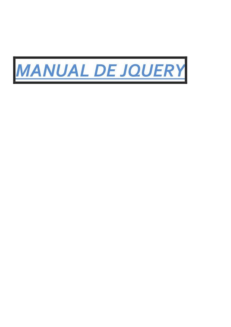 Imágen de pdf Manual de JQuery