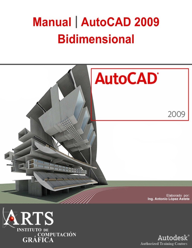 Imágen de pdf Manual AutoCAD 2009 Bidimensional