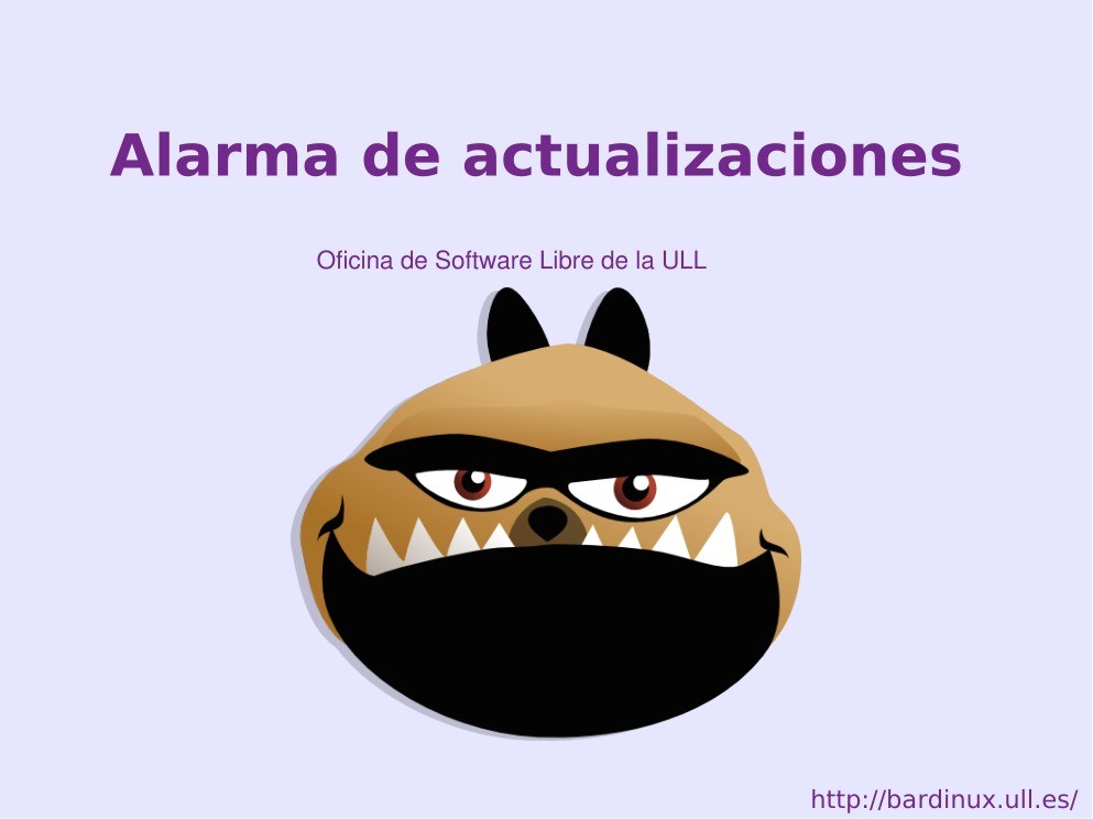 Imágen de pdf Alarma de actualizaciones de Bardinux v2
