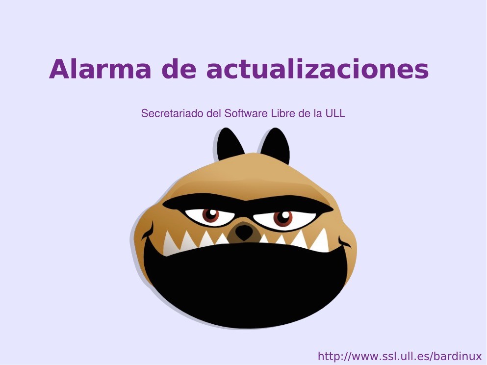 Imágen de pdf Alarma de actualizaciones Bardinux