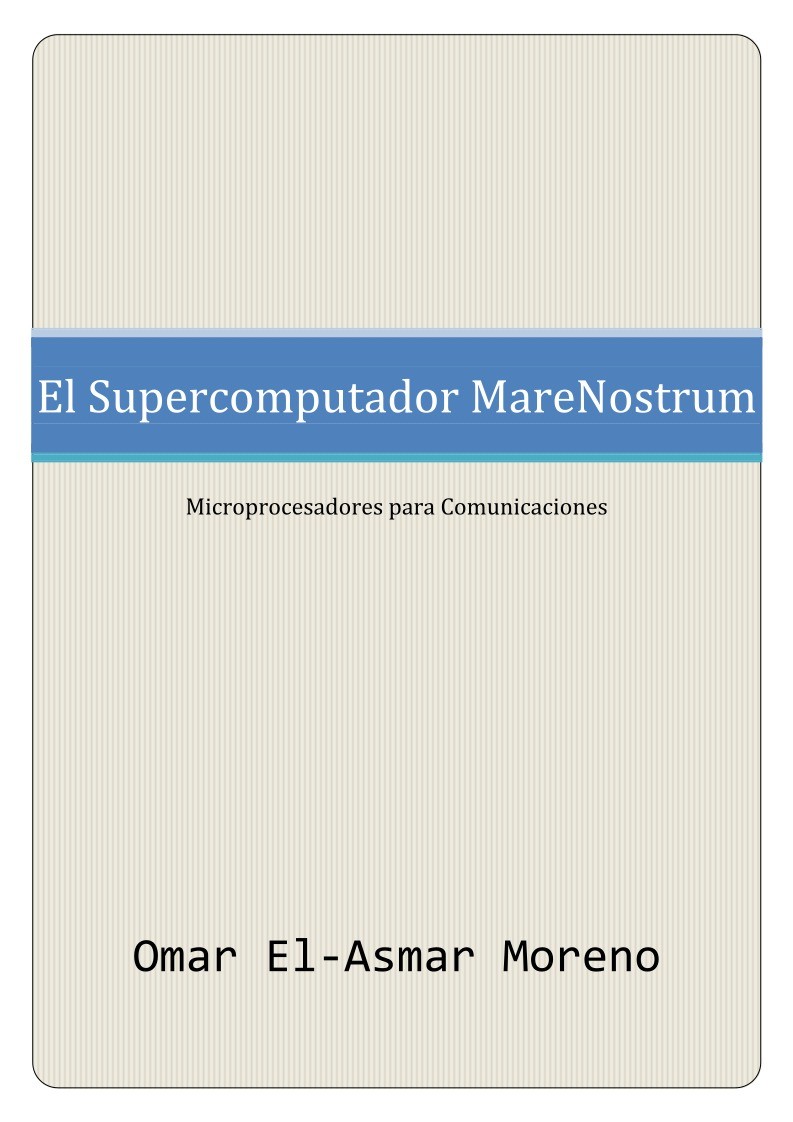 Imágen de pdf El Supercomputador MareNostrum