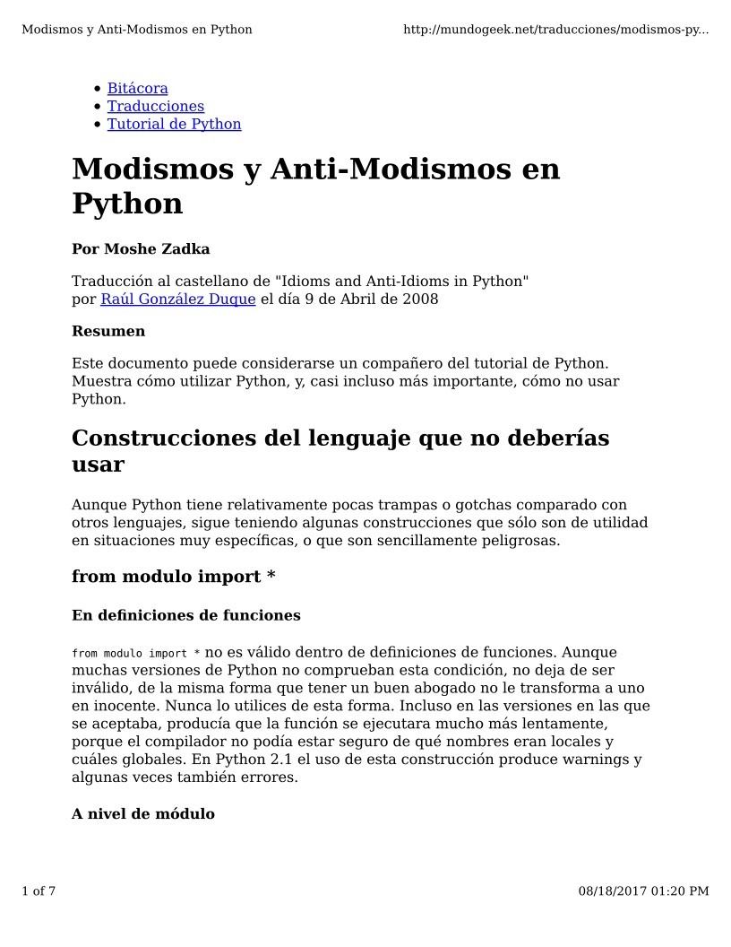 Imágen de pdf Modismos y Anti-Modismos en Python