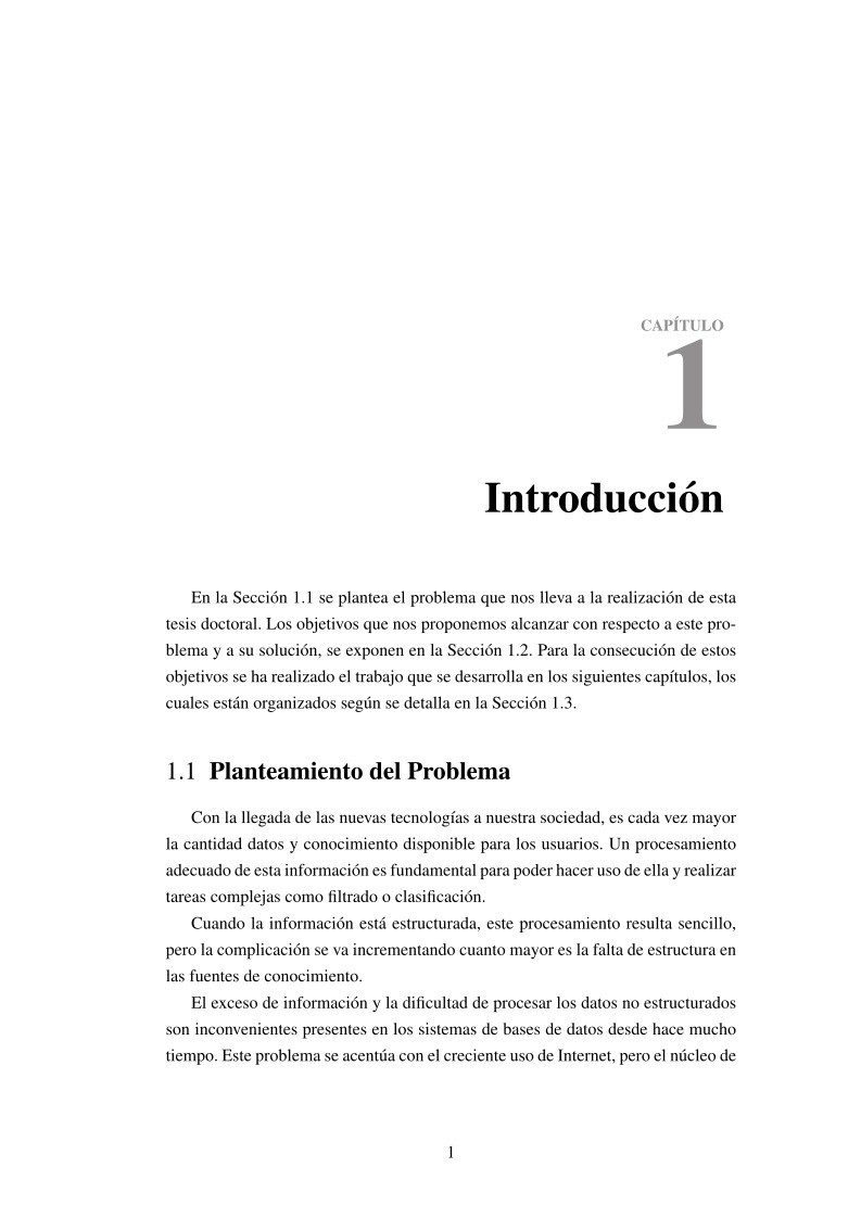 Imágen de pdf TRATAMIENTO SEMANTICO DE  INFORMACION TEXTUAL EN BASES DE DATOS