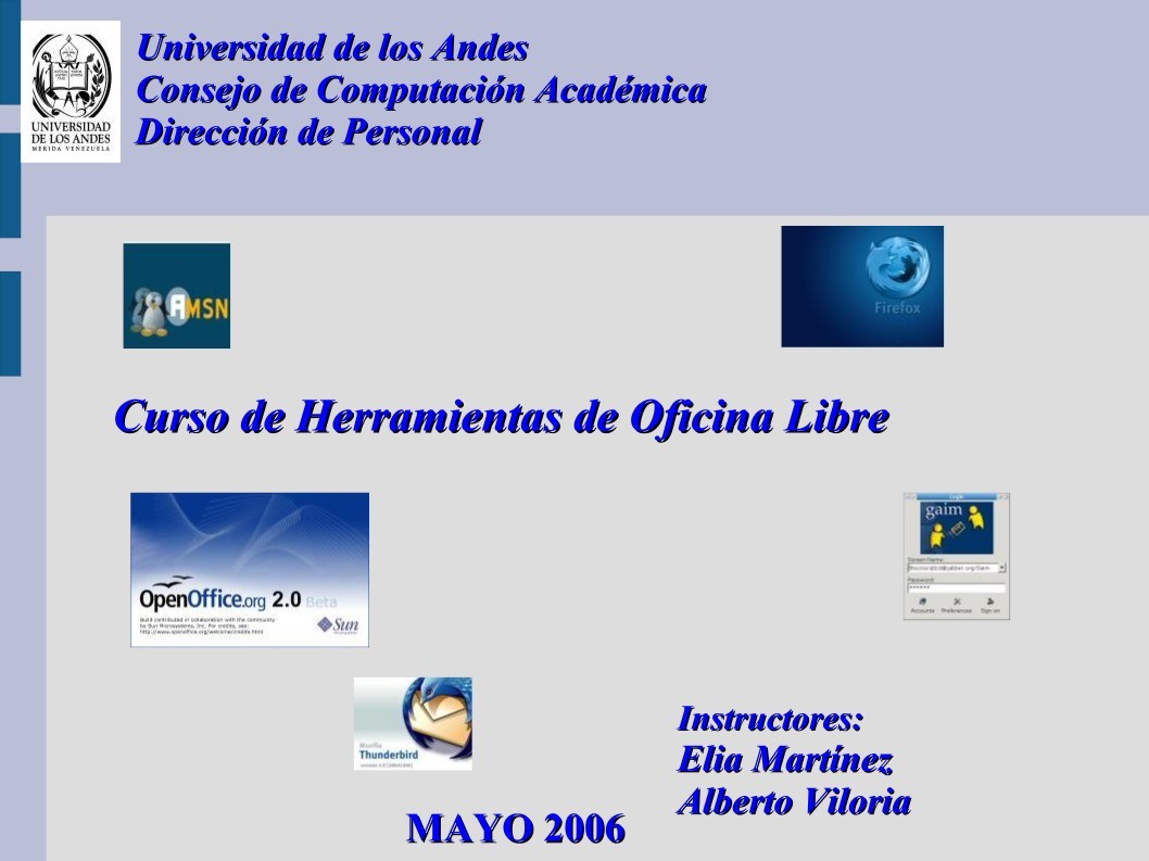 Imágen de pdf Curso de Herramientas de Oficina Libre