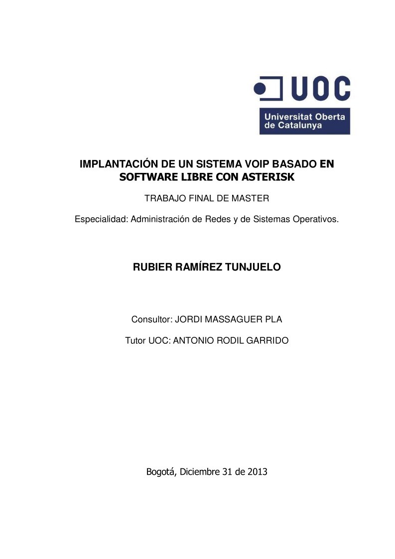 Imágen de pdf IMPLANTACIÓN DE UN SISTEMA VOIP BASADO EN SOFTWARE LIBRE CON ASTERISK