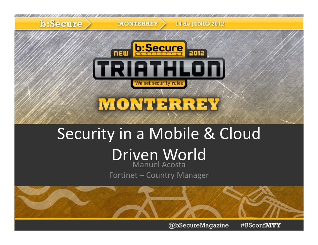 Imágen de pdf Security in a Mobile & Cloud Driven World
