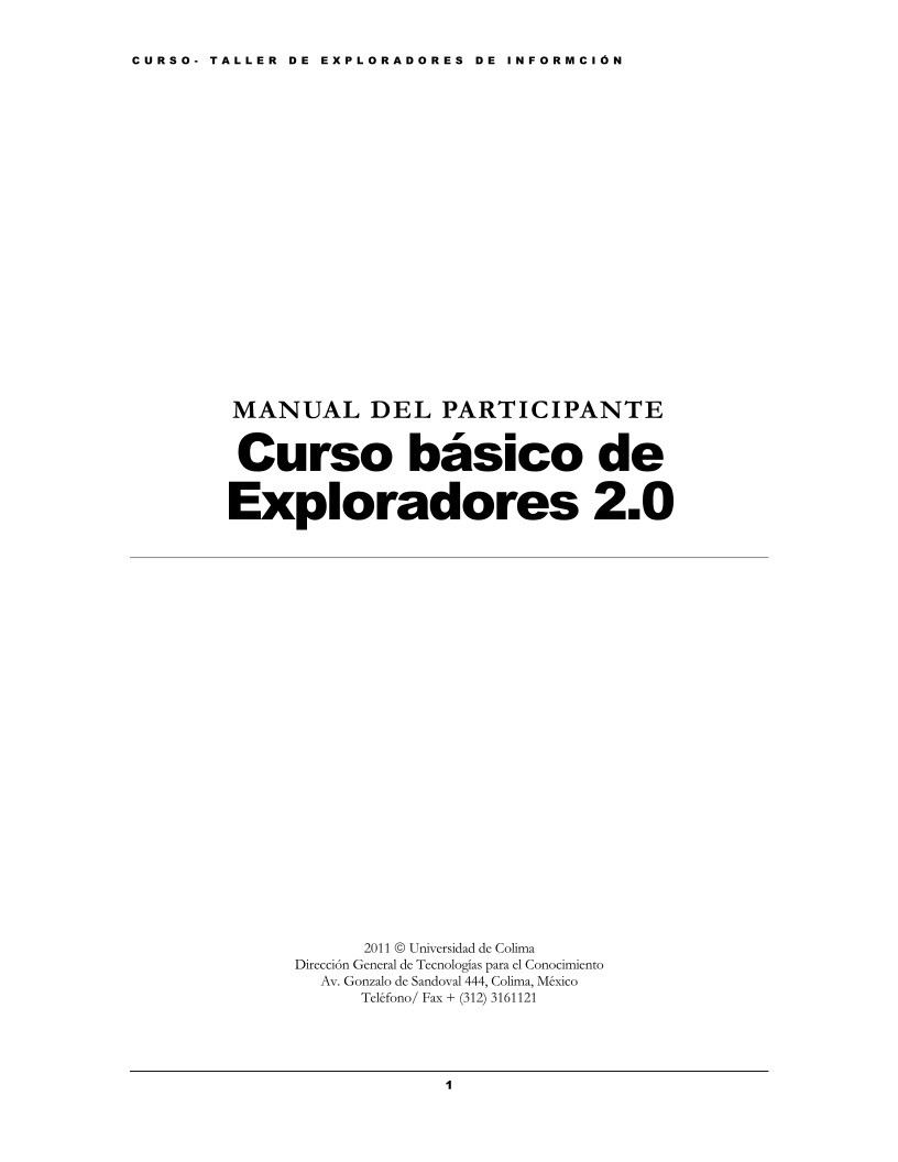 Imágen de pdf Curso básico de Exploradores 2.0