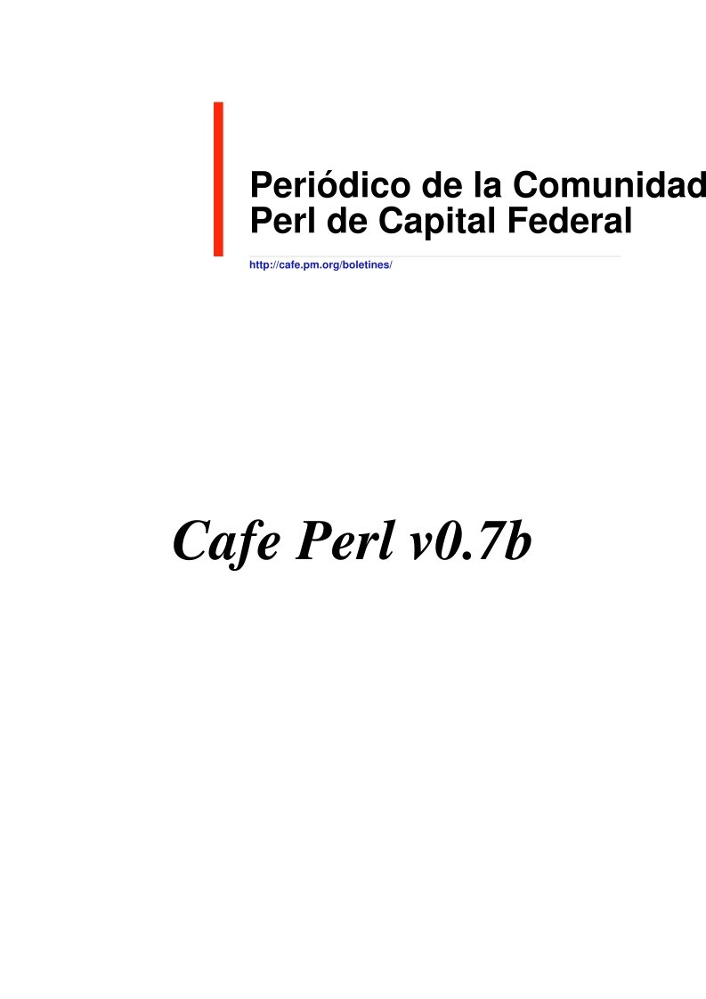 Imágen de pdf Cafe Perl v0.7b