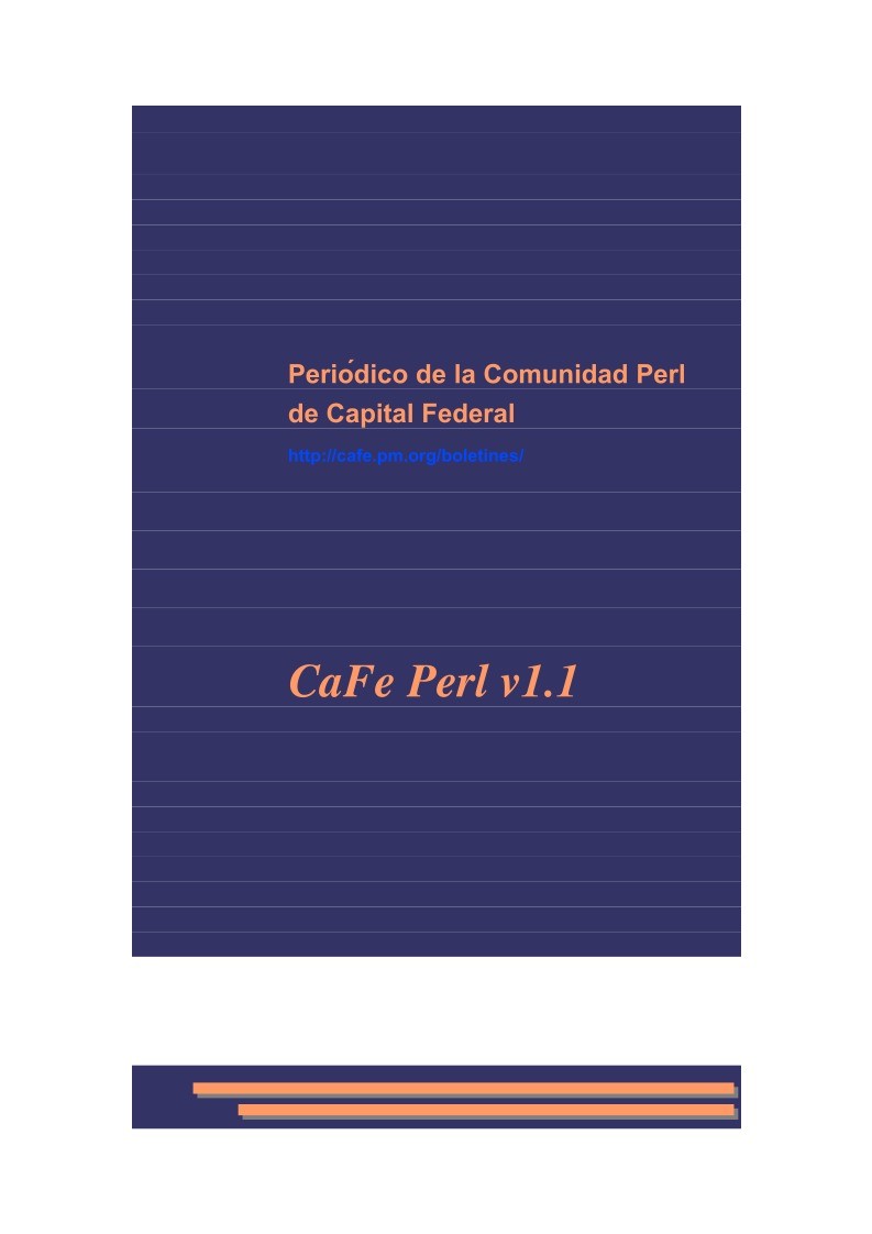 Imágen de pdf Cafe Perl Issue.v1.1