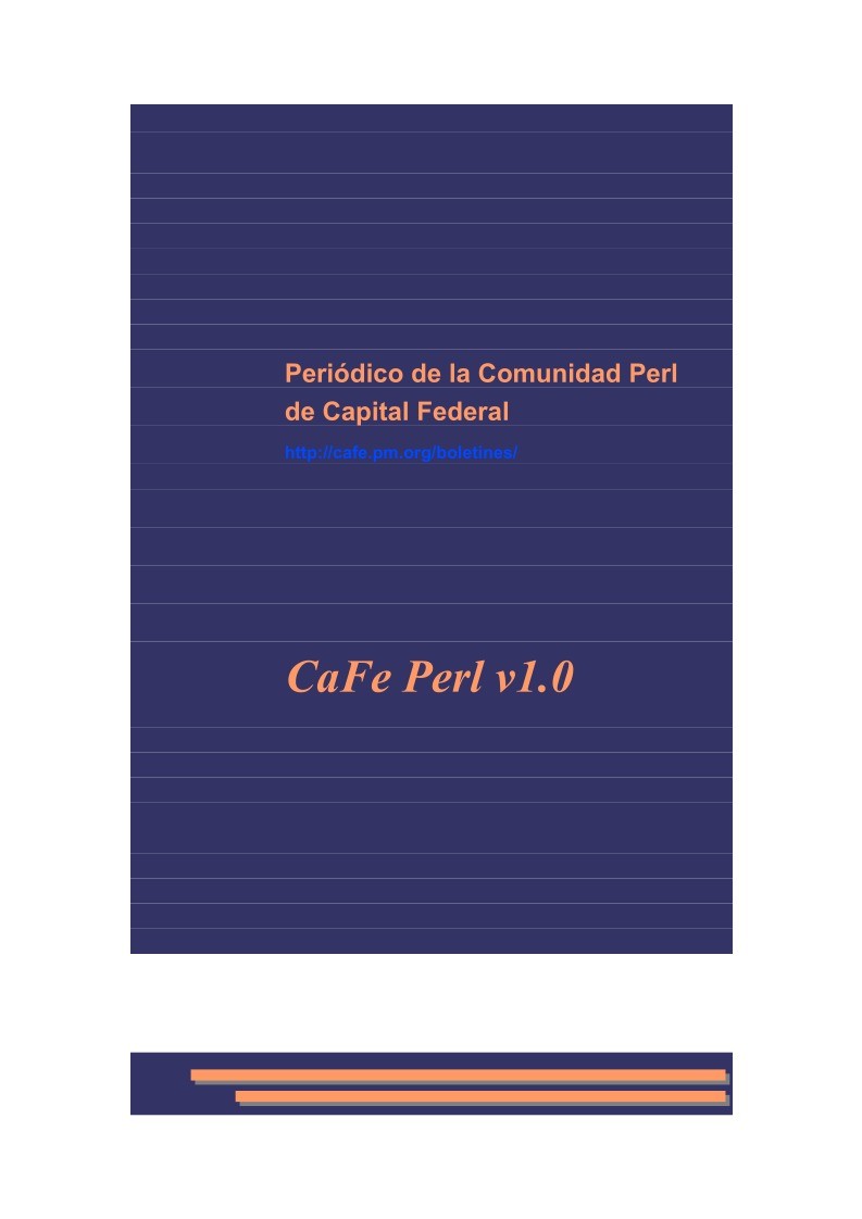 Imágen de pdf Cafe Perl Issue.v1.0