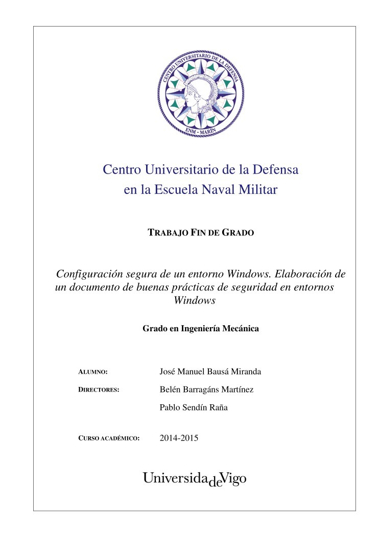 Imágen de pdf Configuración segura de un entorno Windows. Elaboración de un documento de buenas prácticas de seguridad en entornos Windows