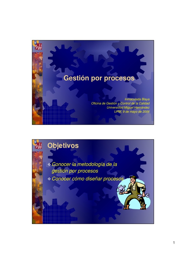 Imágen de pdf Gestión de procesos