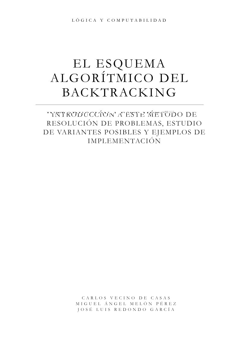 Imágen de pdf EL ESQUEMA ALGORÍTMICO DEL BACKTRACKING