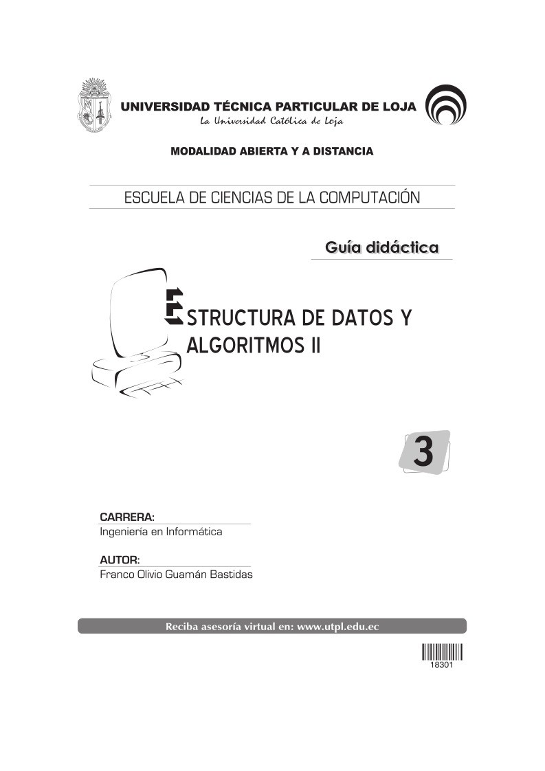 Imágen de pdf Estructura de datos y algoritmos II
